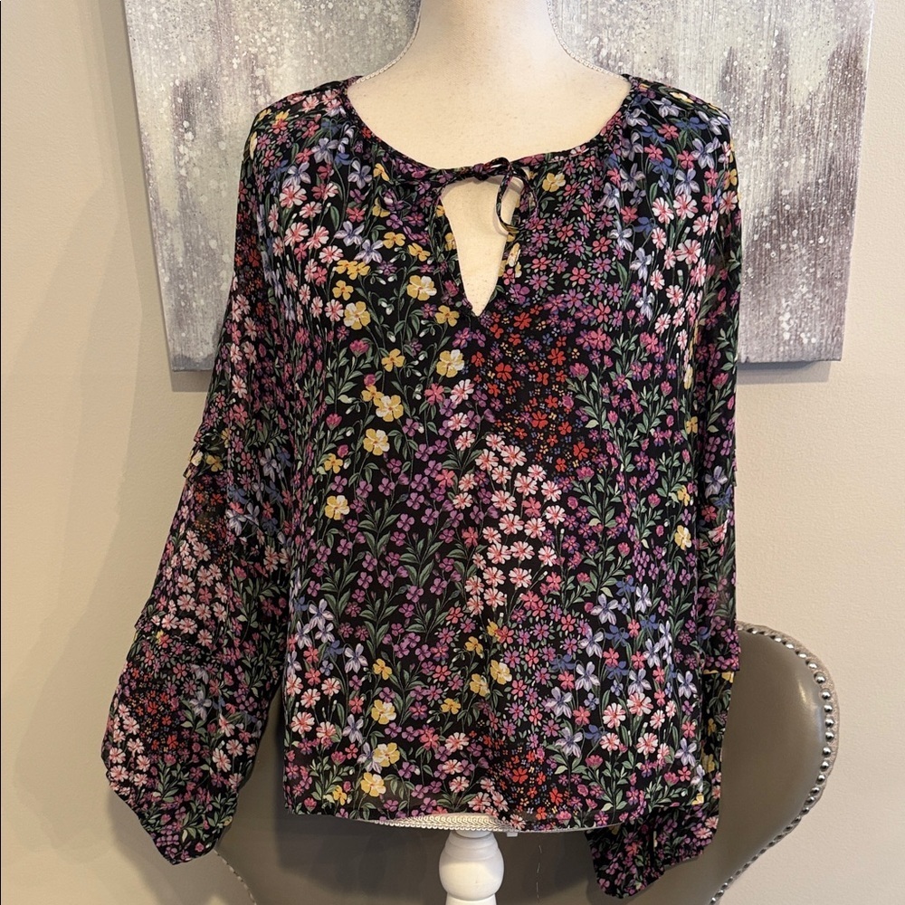 1. State Floral Women's Top - Multicolor size XL